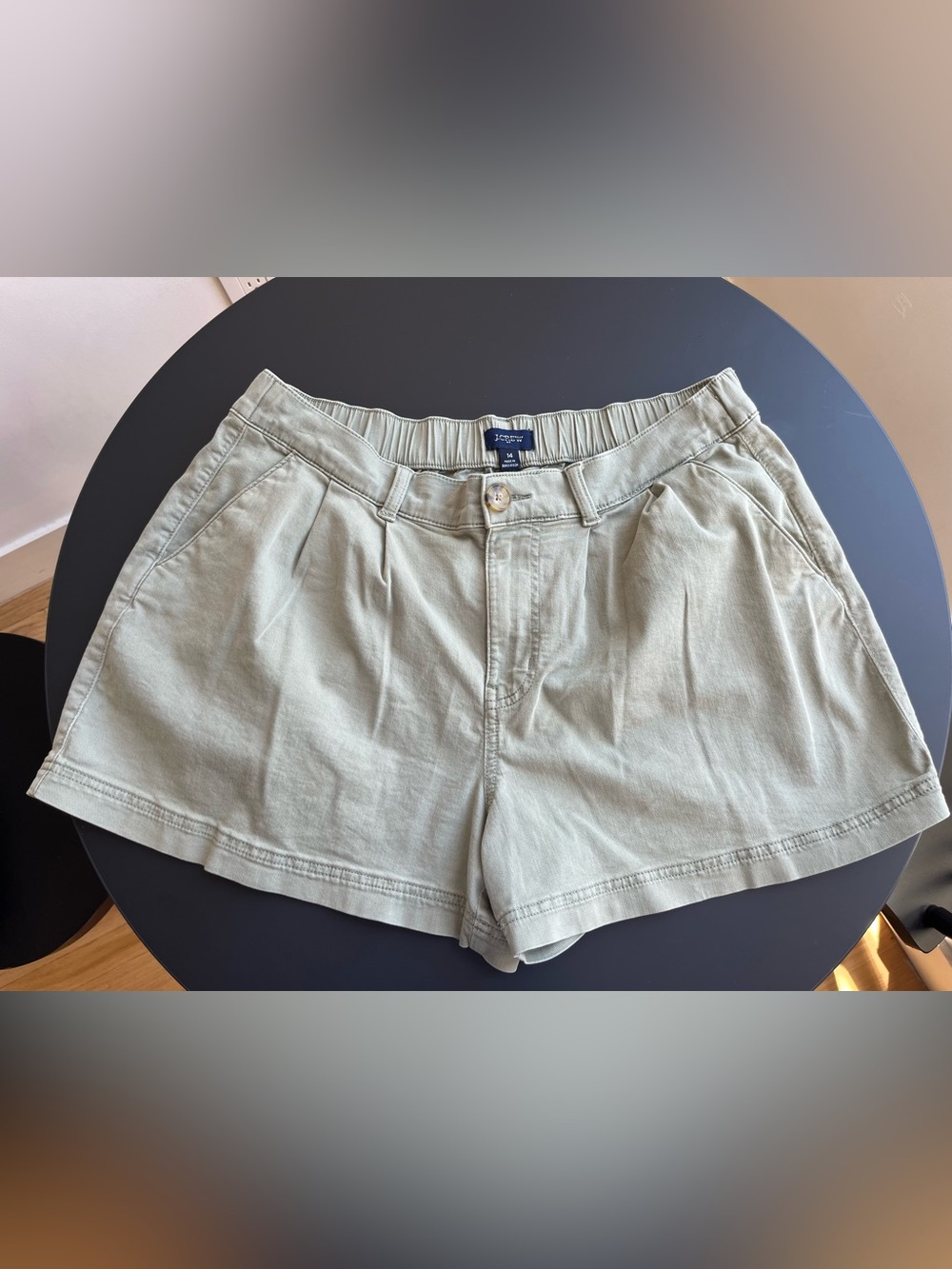 J. Crew Sage Green Casual Cotton Shorts